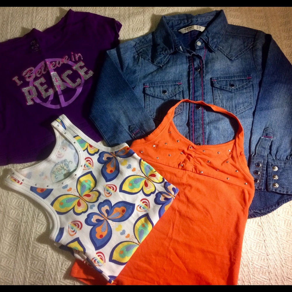 Bundle of 4 Shirts for Girls 💕