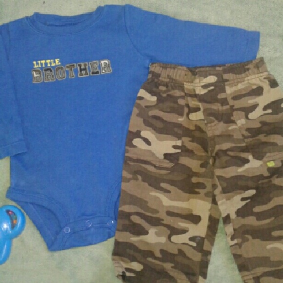 Little Brother Camo Outfit by Carter's - Picture 2 of 4