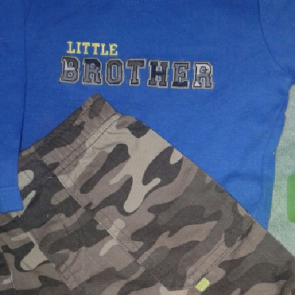 Little Brother Camo Outfit by Carter's - Picture 3 of 4