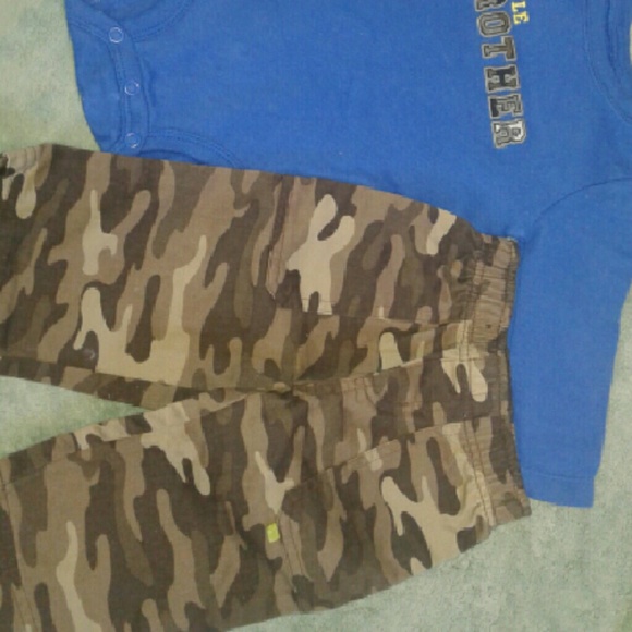 Little Brother Camo Outfit by Carter's - Picture 4 of 4