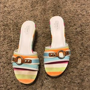 Coach sandals