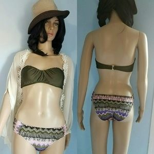 SALE! OLIVE AND BLUSH SWIMSUIT