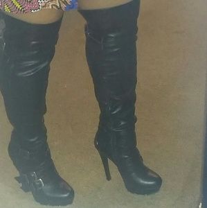 journeys thigh high boots