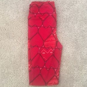 LuLaRoe Valentines Tween Leggings