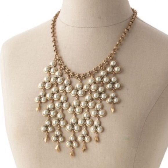 Stella & Dot Jewelry - ⚡️Flash Sale⚡️Daliah Pearl Bib Necklace