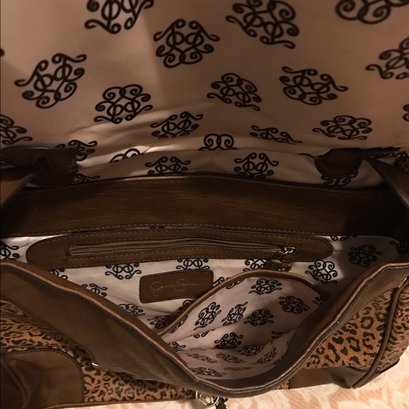 Jessica Simpson leather bag - Picture 2 of 3