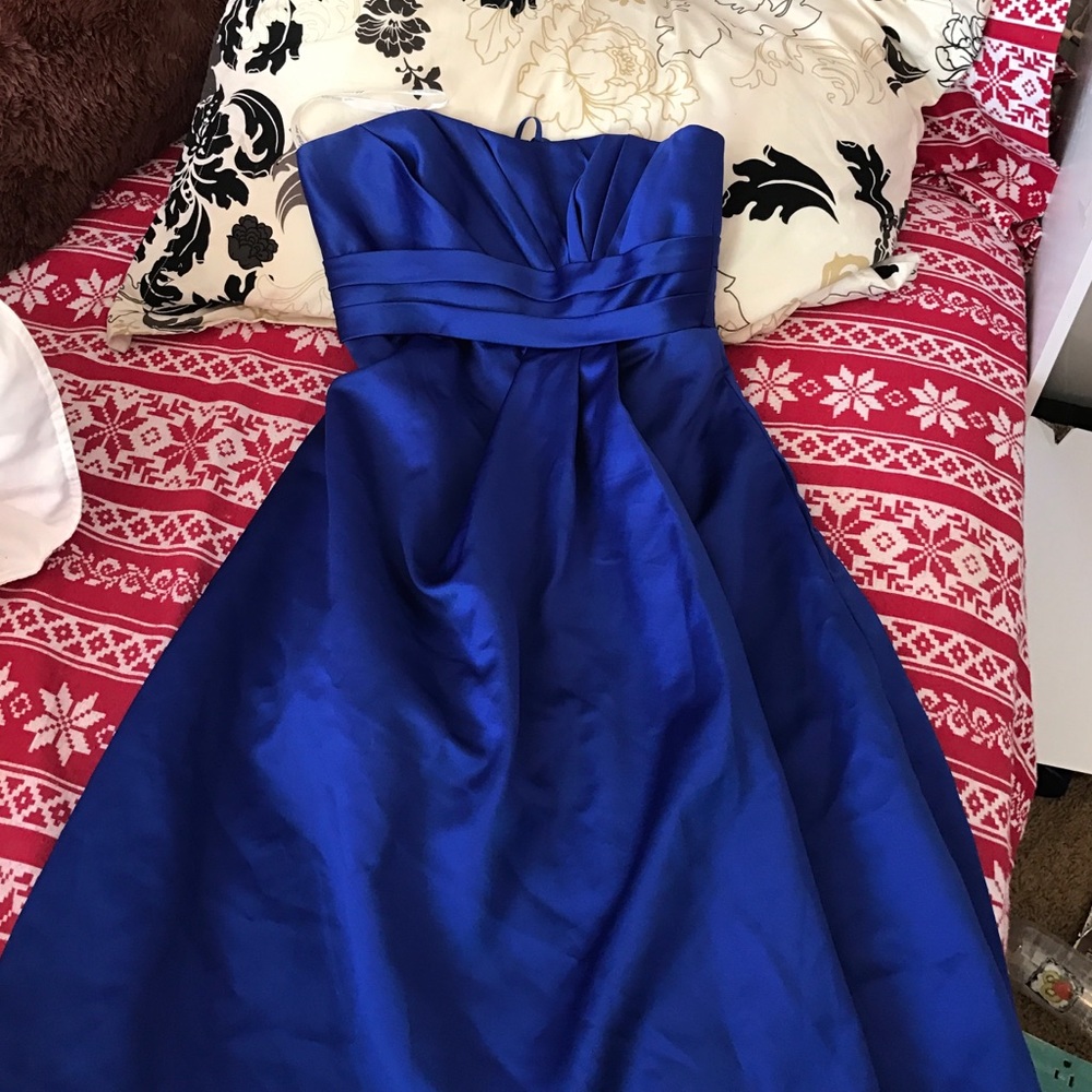 Blue dress