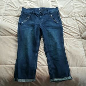 High waisted legging crops