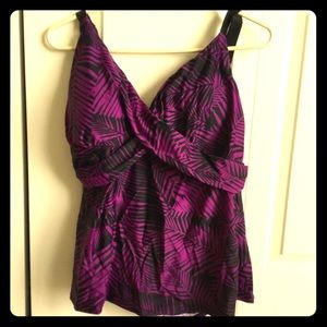 Plus Size Tankini Swim Top