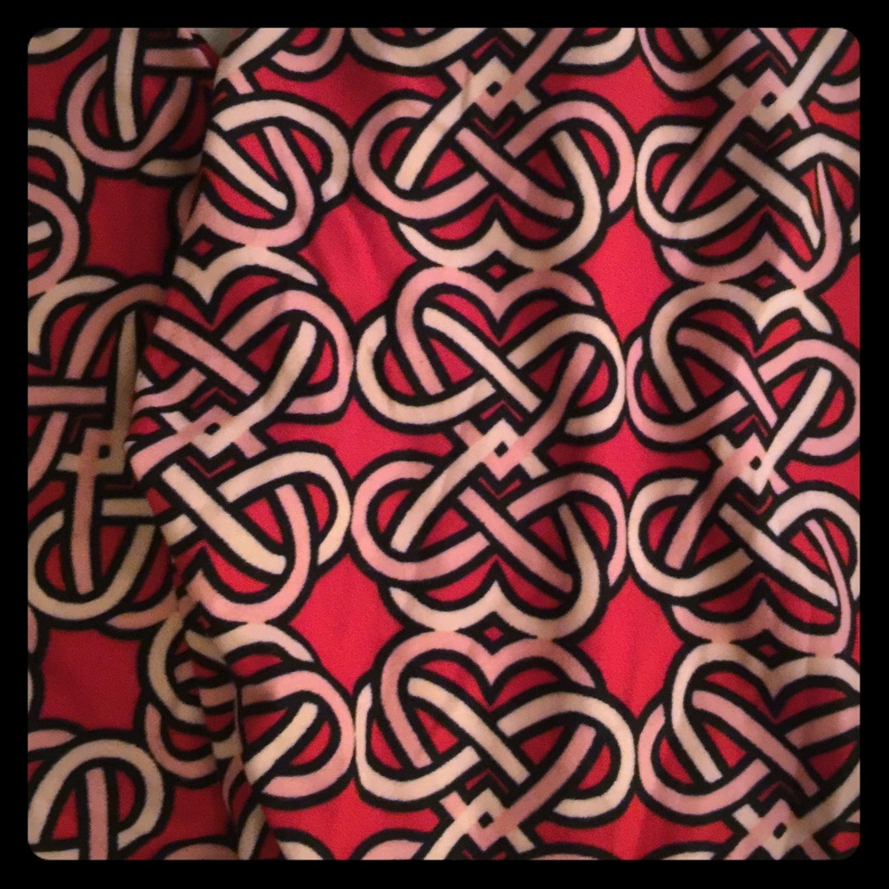 OS Lularoe valentines leggings