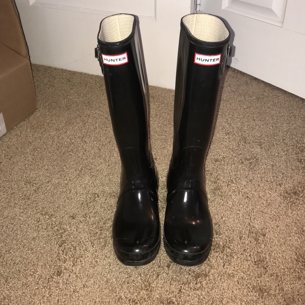 Black Hunter Boots