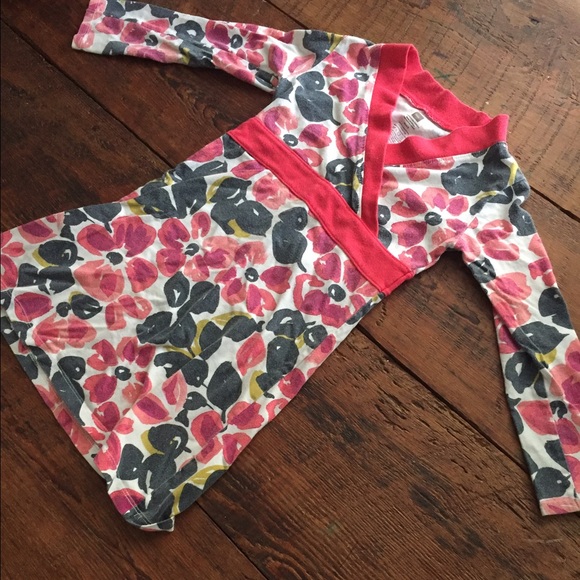 Tea Collection Wrap Cotton Dress - Picture 1 of 2