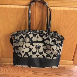 Coach diaper bag