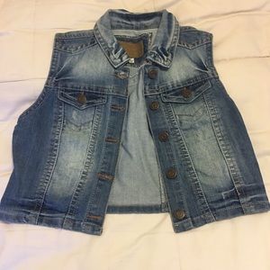 Denim vest