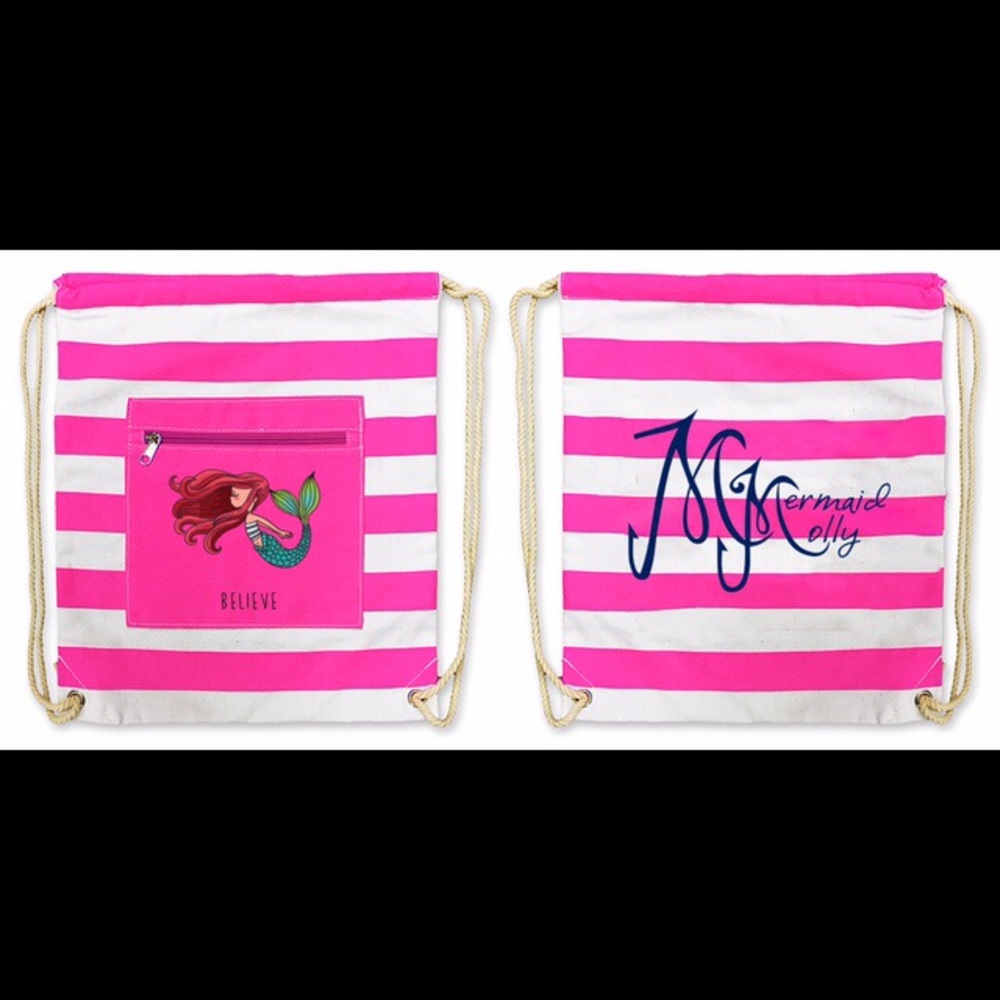 Kids backpack in pink or turquoise