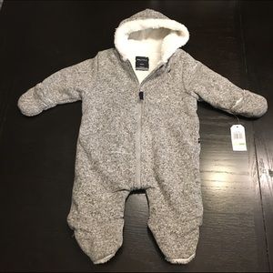 Nautica Baby Bunting in Gray