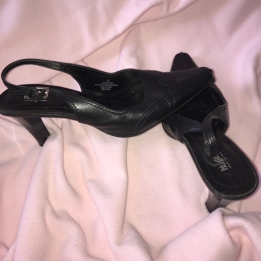 Strapped mossimo clogs