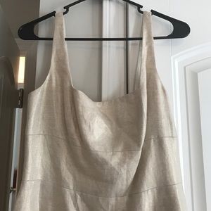 Champagne/gold Ralph Lauren dress