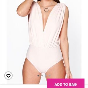 Textured Blush Bodysuit