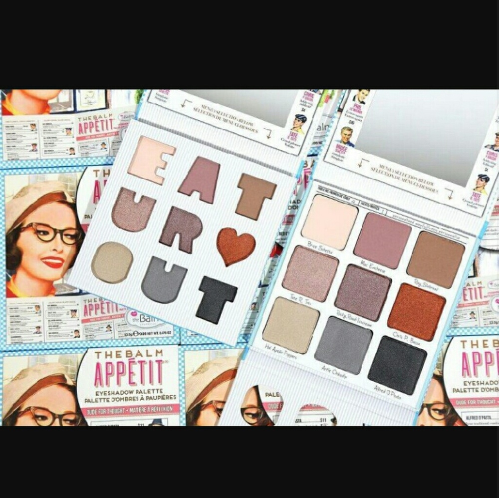 💯🌌😘NEW The Balm  Appetit Eyeshadow Pallette