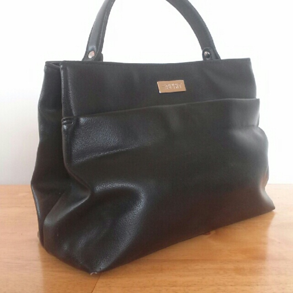 🔥CLEARANCE🔥Esprit Black Faux Leather Handbag
