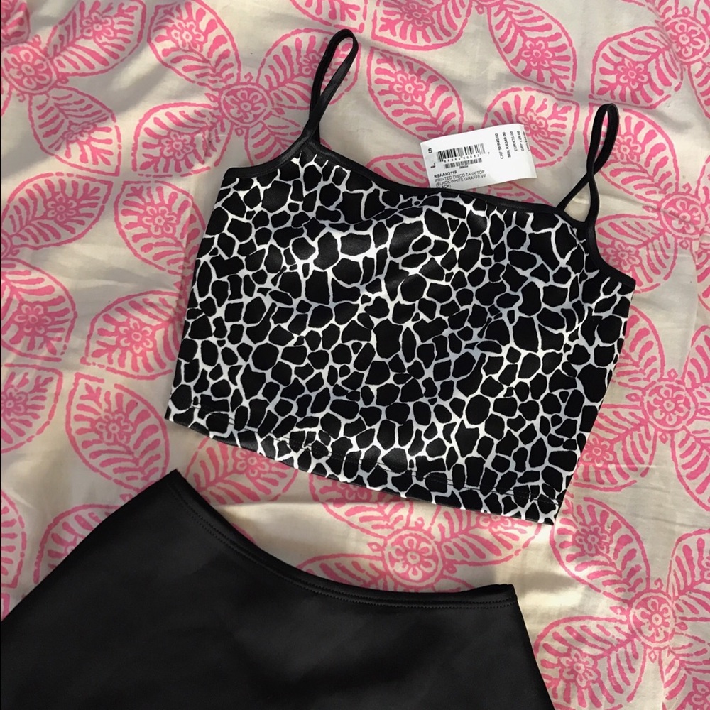 ❌SOLD❌AMERICAN APPAREL Disco Crop Tank