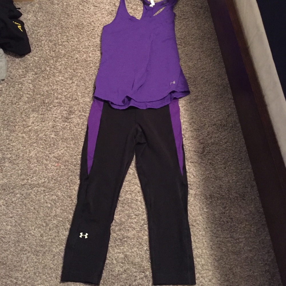 UA workout outfit