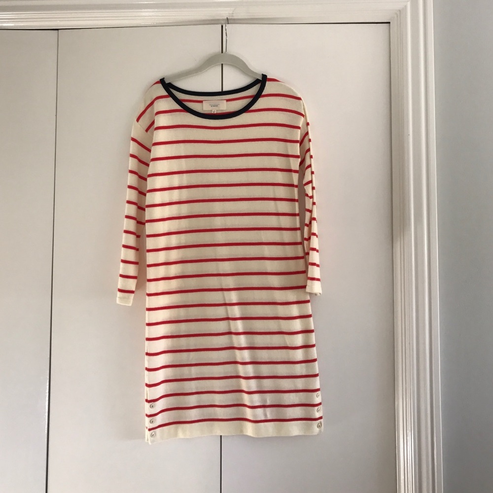 Striped Sweater Dress