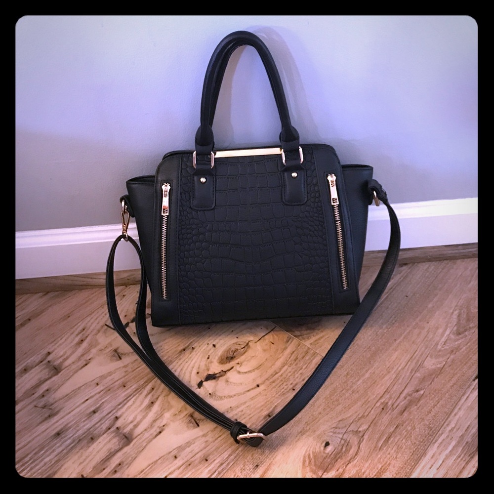 ALDO Black leather purse
