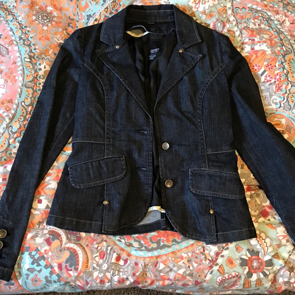 Esprit denim blazer