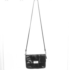Coach black patent leather purse/clutch.