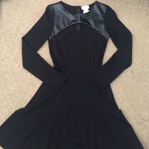 Black cut out dress NWT