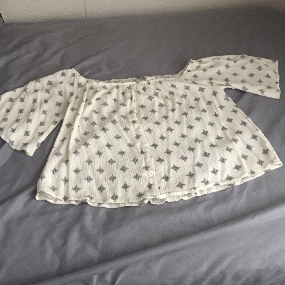 Charlotte Russe off the shoulder blouse