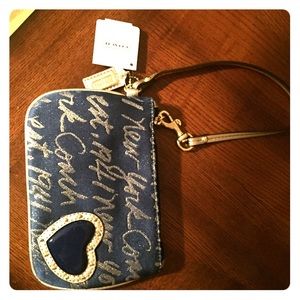 Authentic Coach wristlet