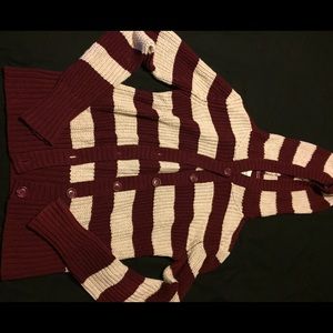 Striped, Aeropostale Sweater with Hood