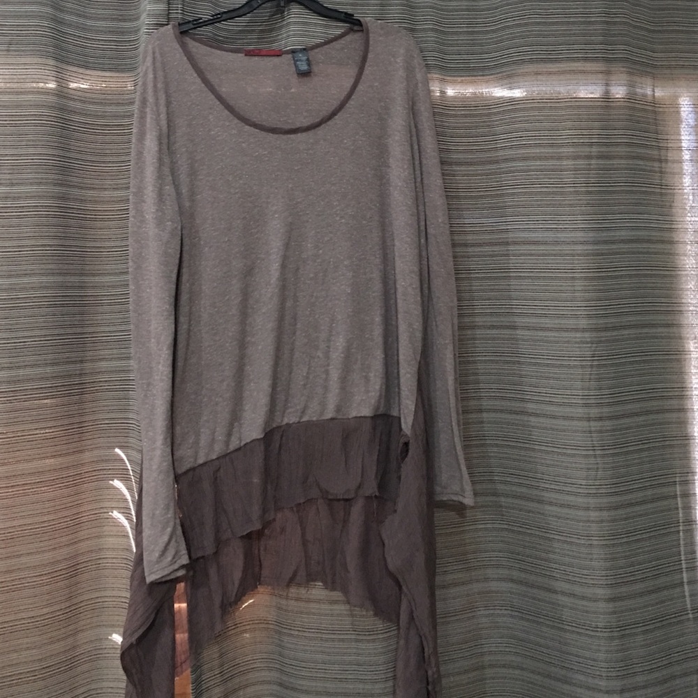 Flowy Buckle top mauve is mauvelous