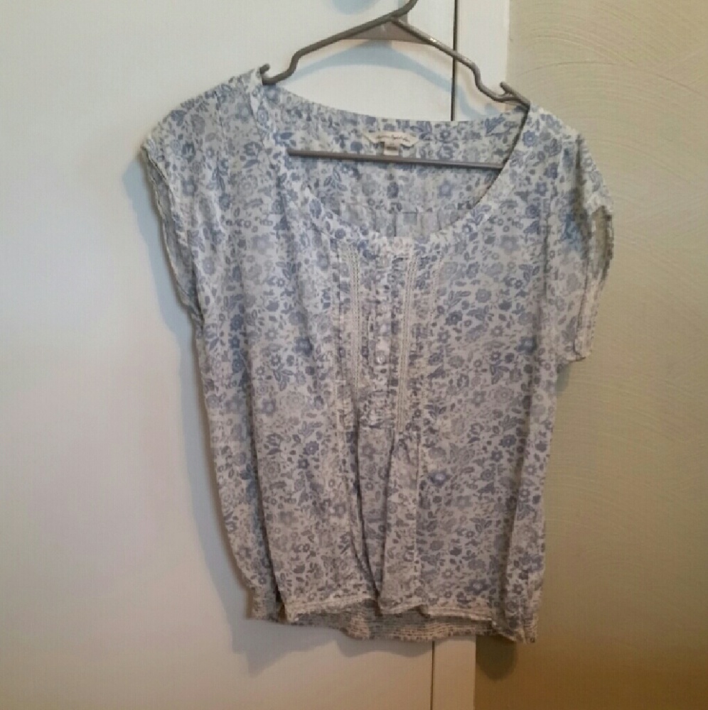 American Eagle peasant top