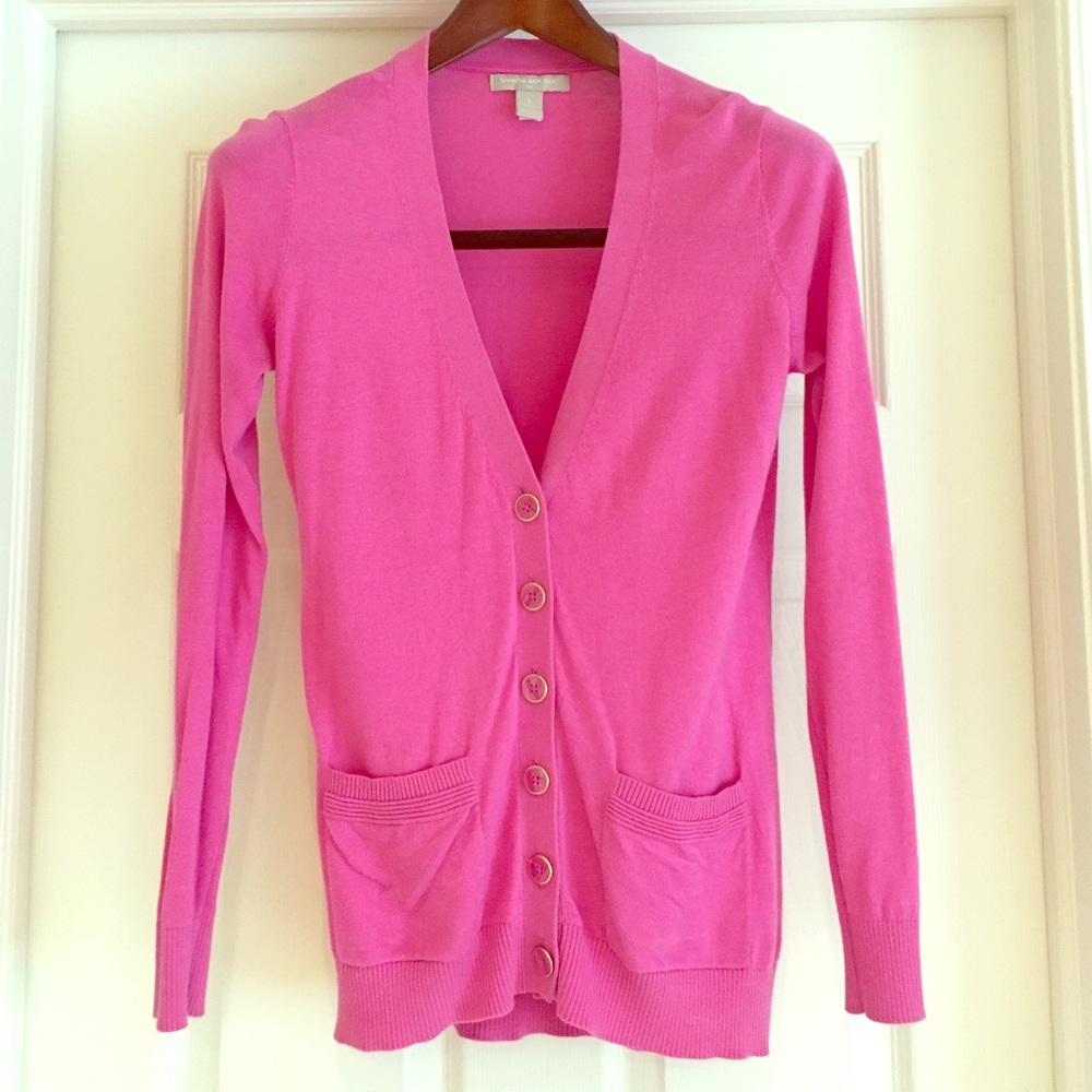 Pink Cardigan