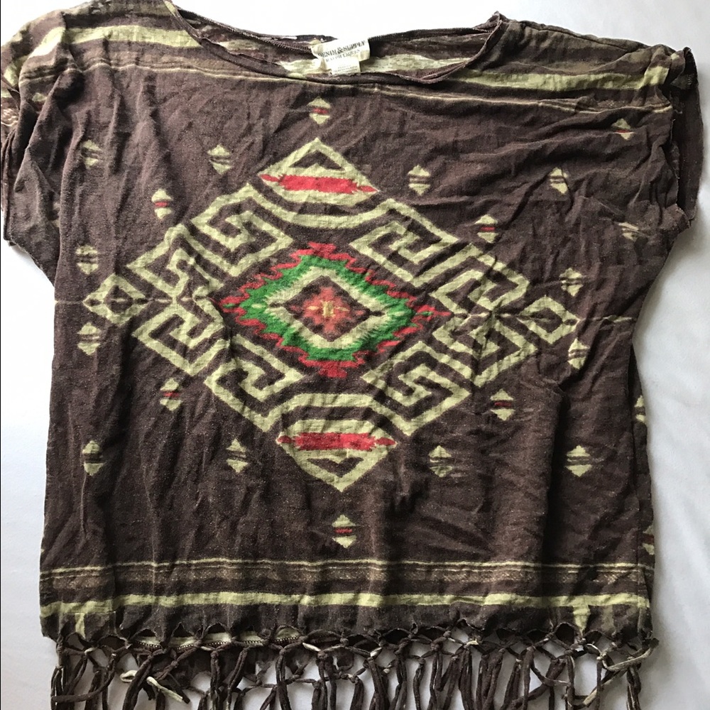 Ralph Lauren Tribal Print Shirt