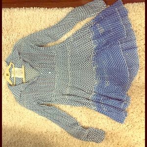 Free People Ombré Button Up Dress