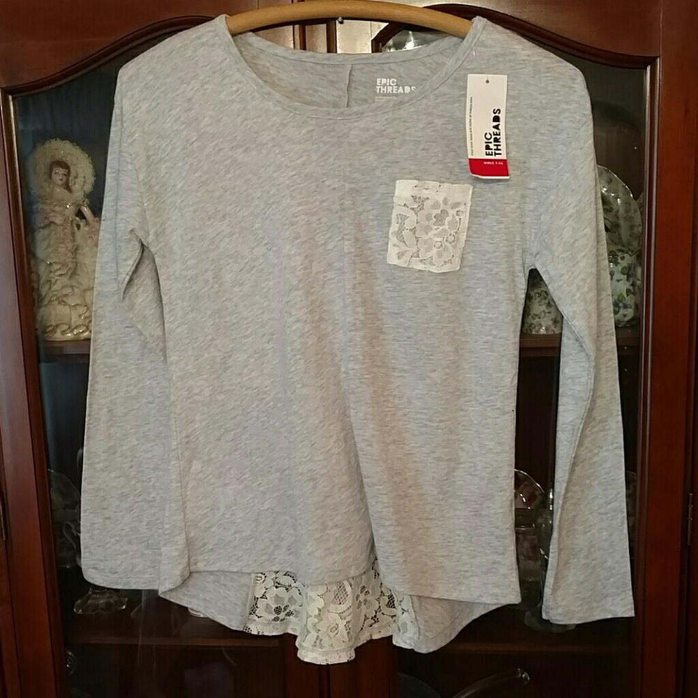 Epic Threads by Macys Girls Garden Party top