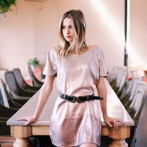 NWOT Drenched in Sequins Free People Dress