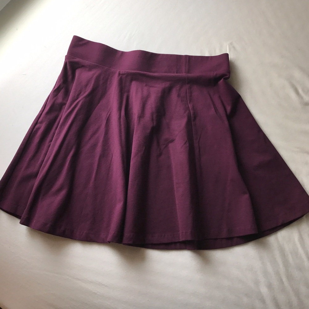 H&M Purple Circle Skirt