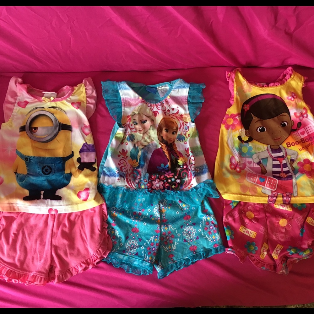 Three 3T pj sets