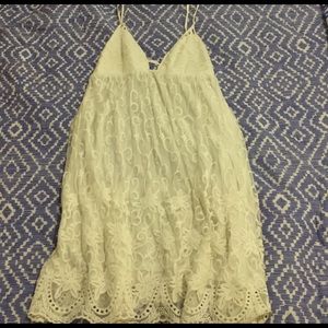 Millau White Lace Dress
