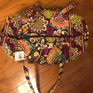 Vera bradley duffle bag
