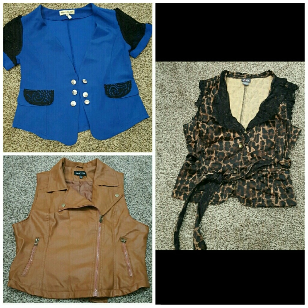 Bundle of 3 vests