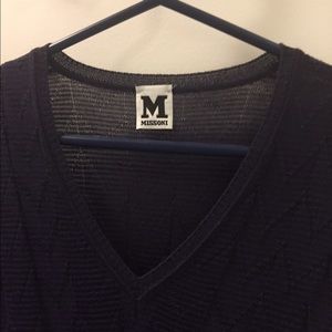 M by Missoni Plum Sweater Dress
