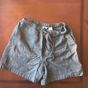New new worn Eddie Bauer linen/cotton shorts