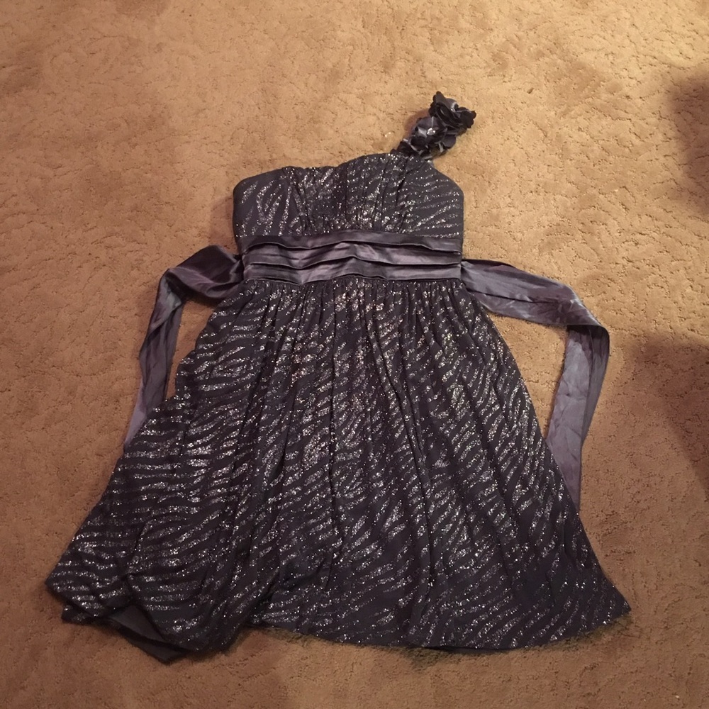 One Shoulder Homecoming/Prom Dress